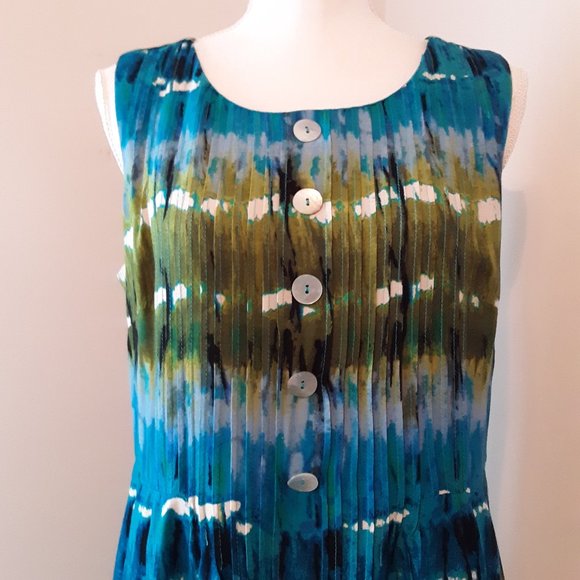 Dress Barn Dresses & Skirts - Dress Barn Turquois Blue/Green Dress